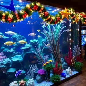 "Tampa Holiday Event: Experience YuleTides at The Florida Aquarium"