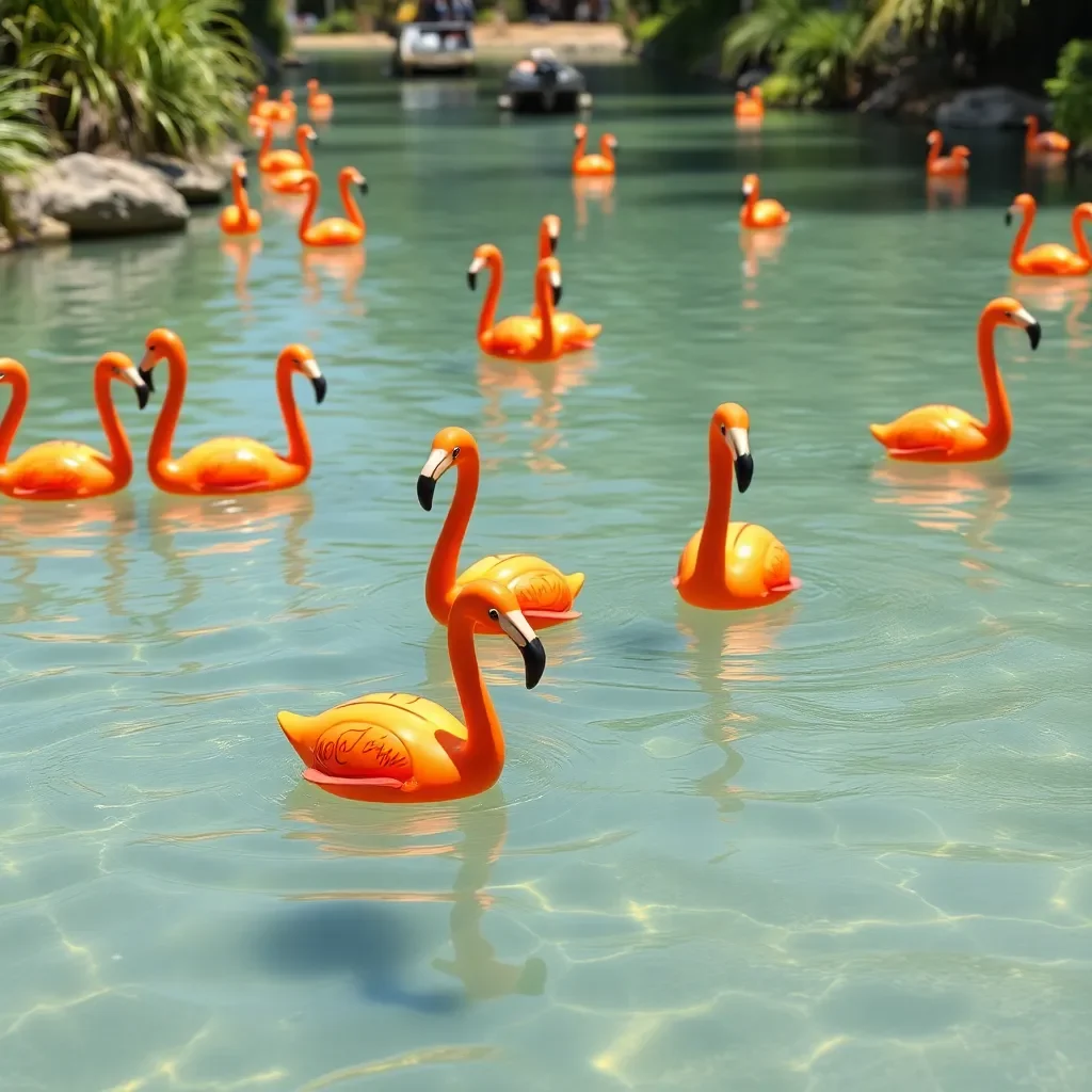 Join the Fun at Tampa's First Flamingo Float Charity Event!