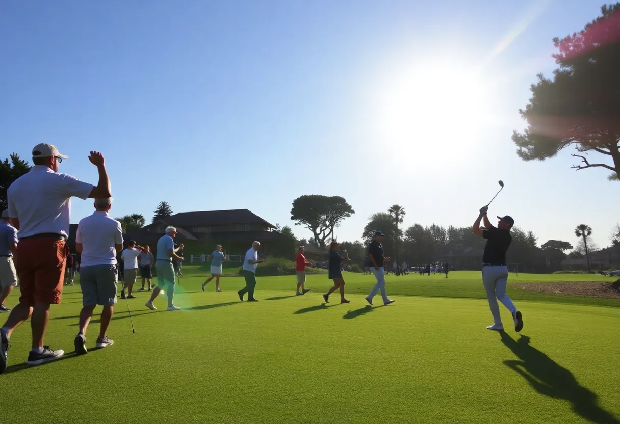 Players competing at the 2024 Grant Thornton Invitational golf tournament in Naples