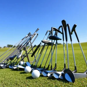 Top golf clubs including drivers, irons, wedges and putters for 2025