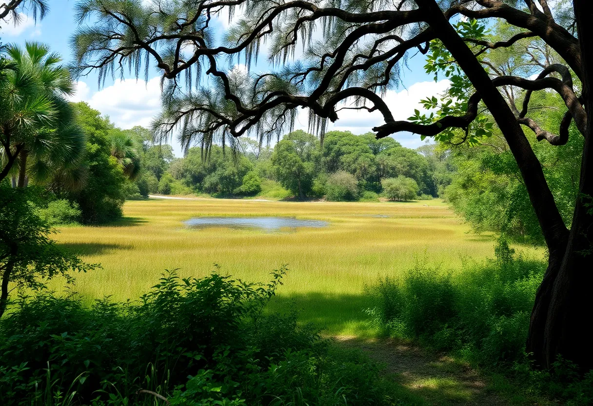 A beautiful state park in Tampa, showcasing Florida's wildlife and natural beauty.