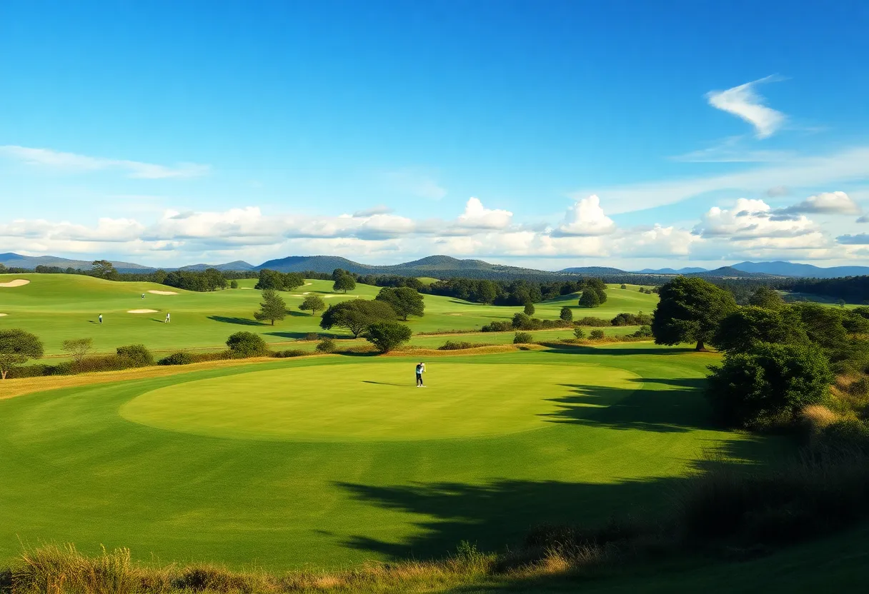 Scenic view of The Honors Course golf course