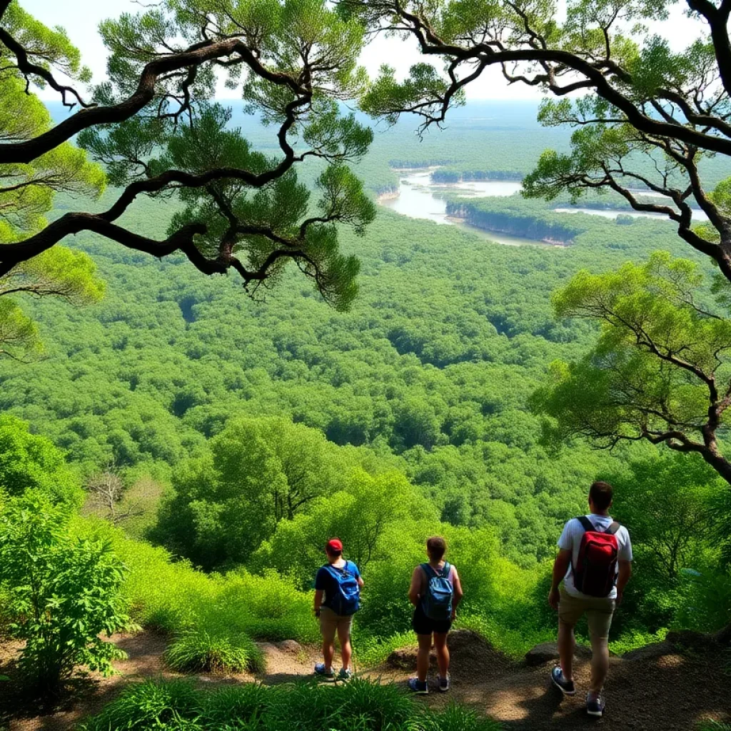 Lush greenery and natural beauty of a Florida state park