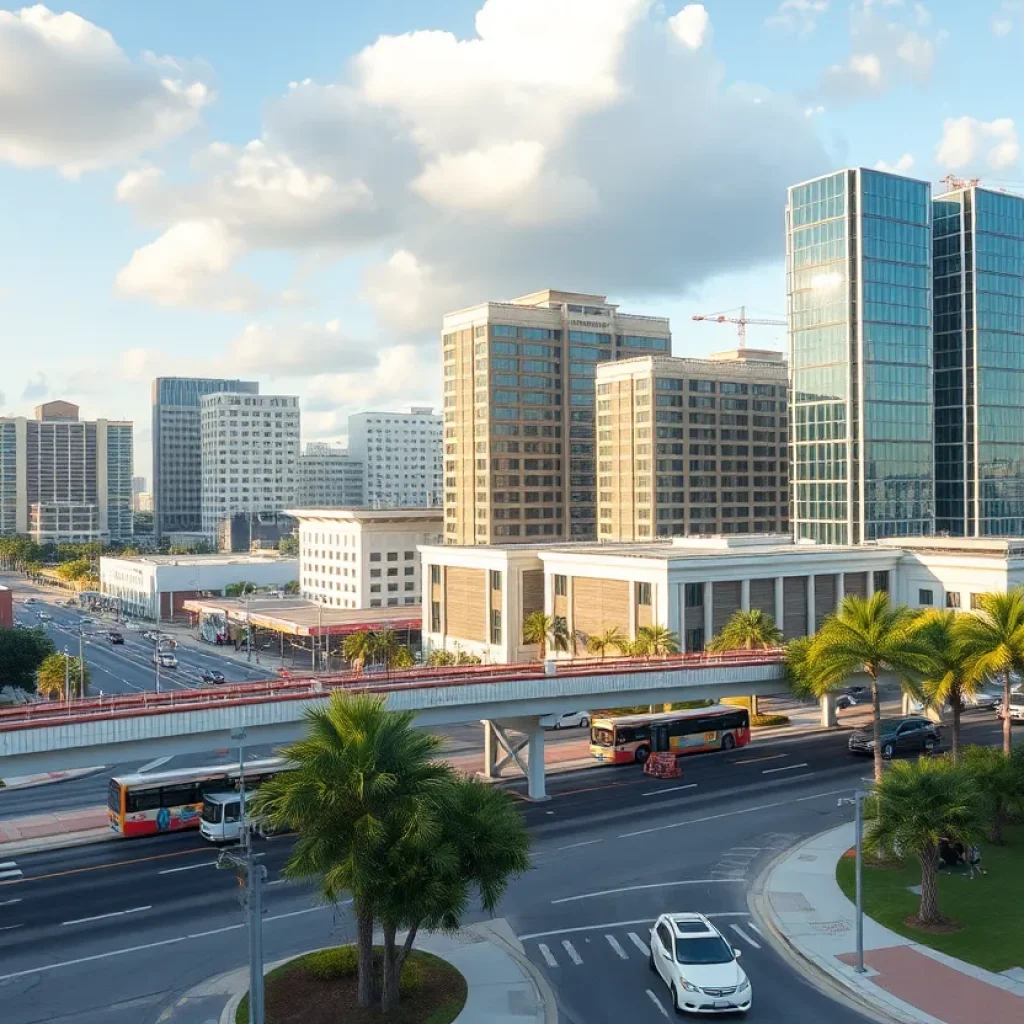 A view of Tampa's upcoming urban developments and public spaces.