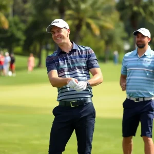 Professional athletes competing in THE PRO CUP golf event at Innisbrook Resort, Tampa.