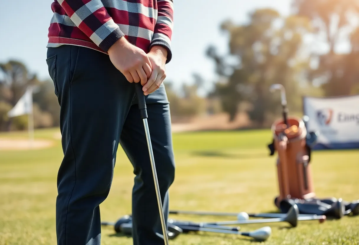 Topgolf Shop interface featuring beginner golf equipment