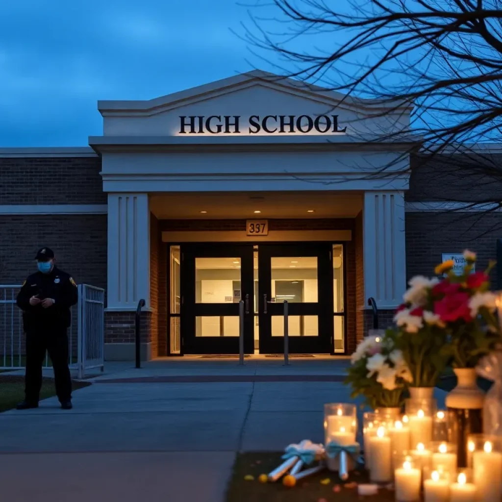 Antioch High School Shooting Vigil