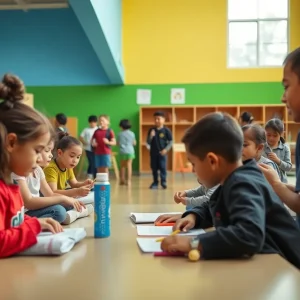 Children participating in after-school programs at Boys & Girls Clubs