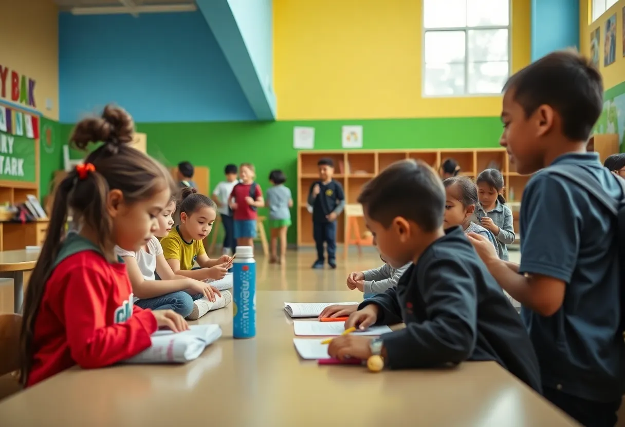 Children participating in after-school programs at Boys & Girls Clubs