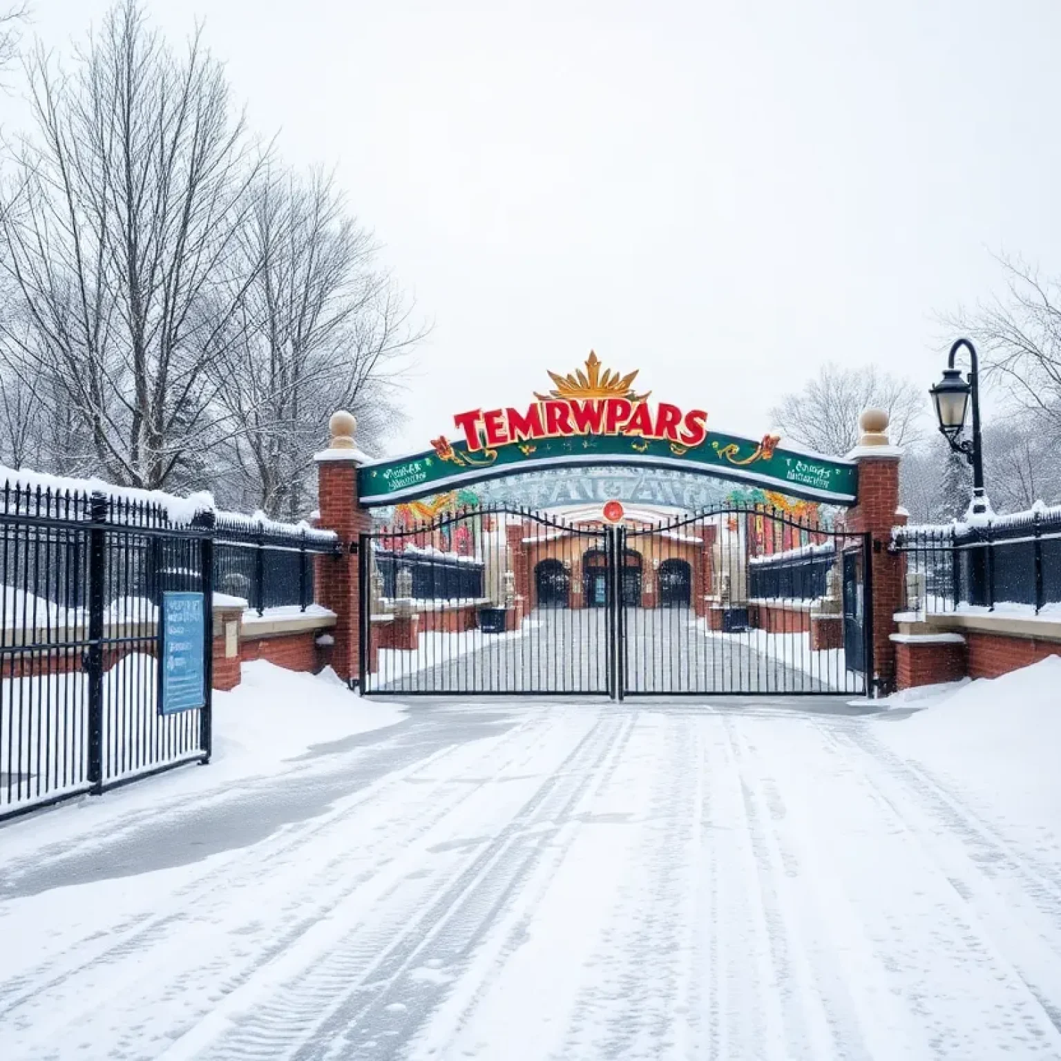 Winter storm closes Busch Gardens Tampa Bay