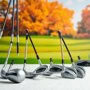 New Elyte family of Callaway golf equipment displayed