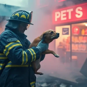 Rescue amidst the flames at Dallas Plaza Latina