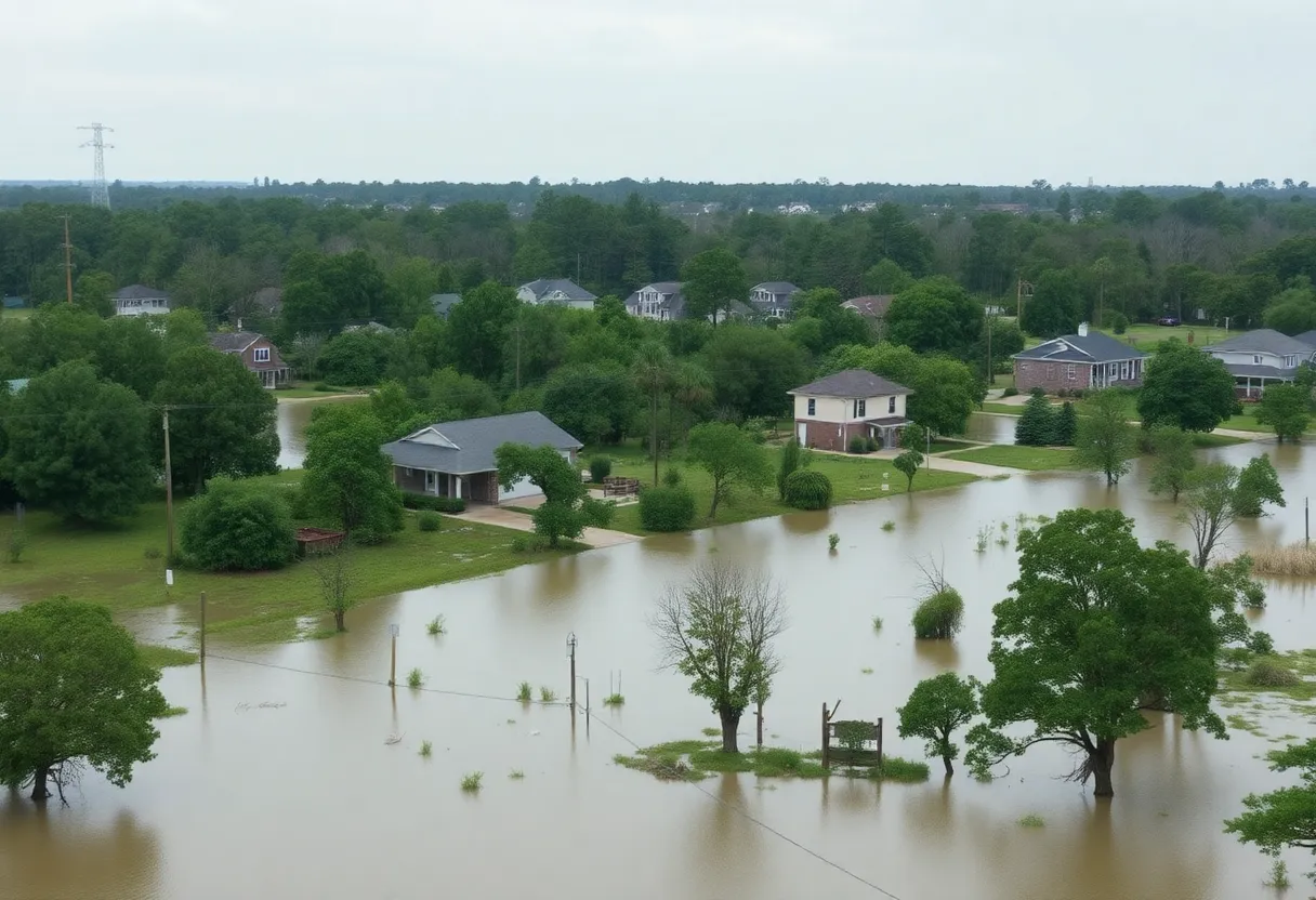 Devastation After Hurricane Helene in North Carolina