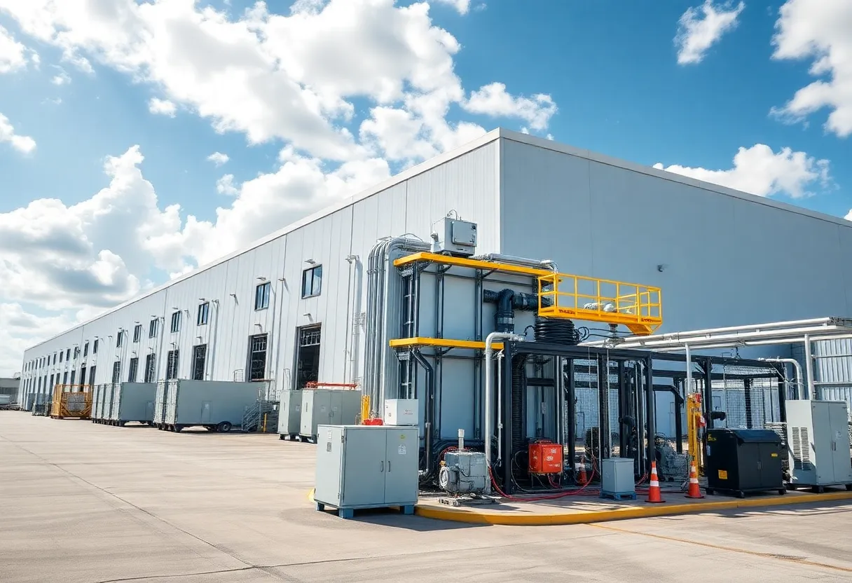 New facility of Lithium Battery Co. in Tampa