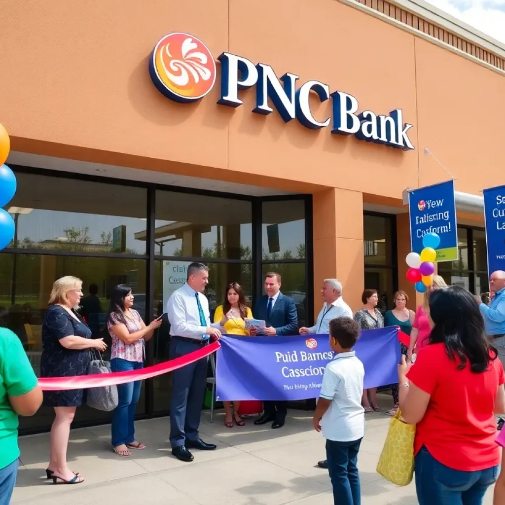 PNC Bank opening event in Tampa Bay with community engagement