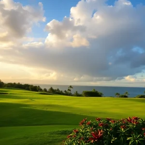 View of the stunning Plantation Course at The Sentry Tournament