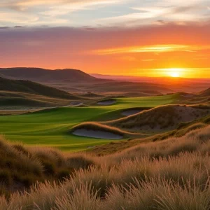 Construction site of a new golf course at Streamsong Resort