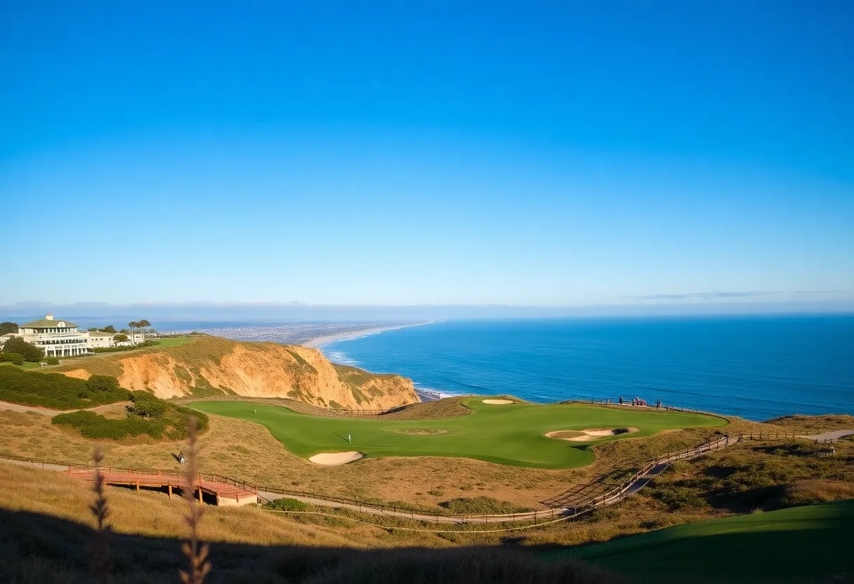 South Course at Torrey Pines Golf Course during the Genesis Invitational