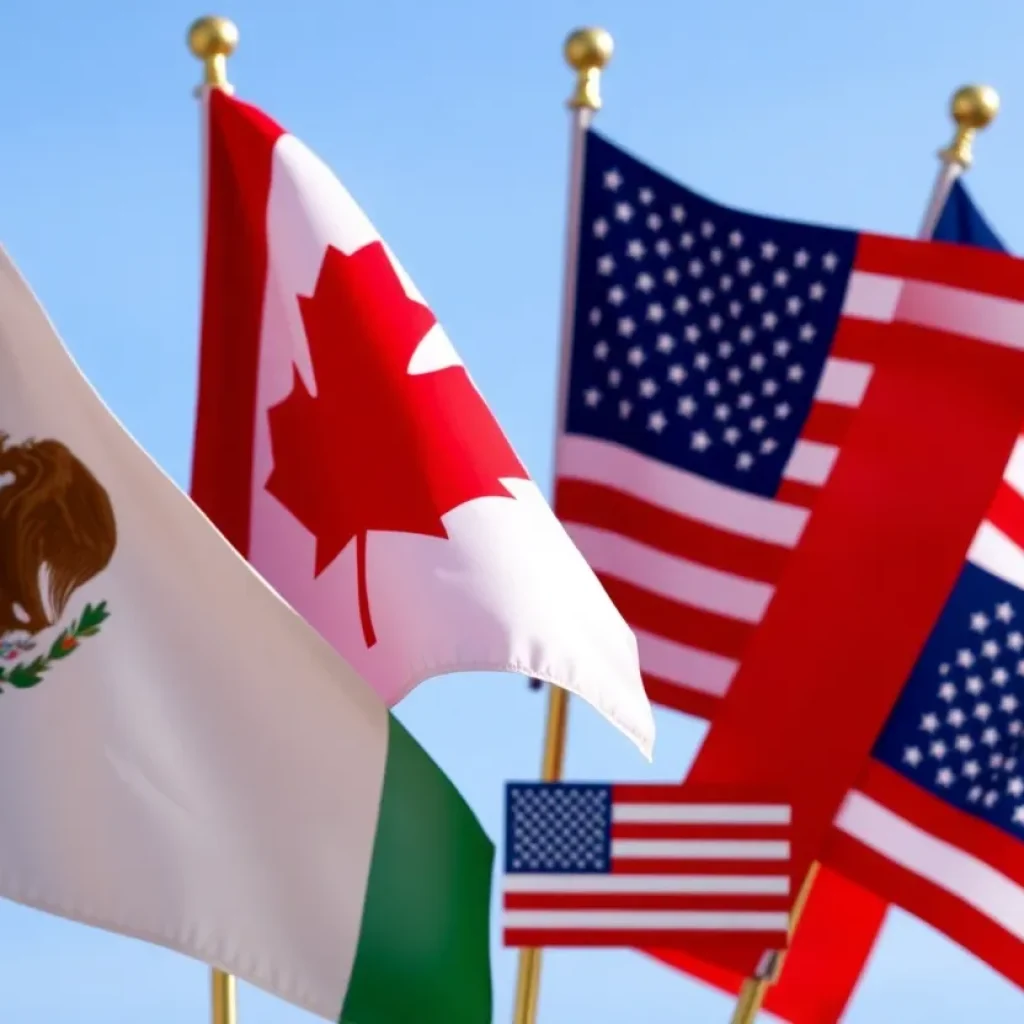 Trade Tensions Between US Mexico Canada