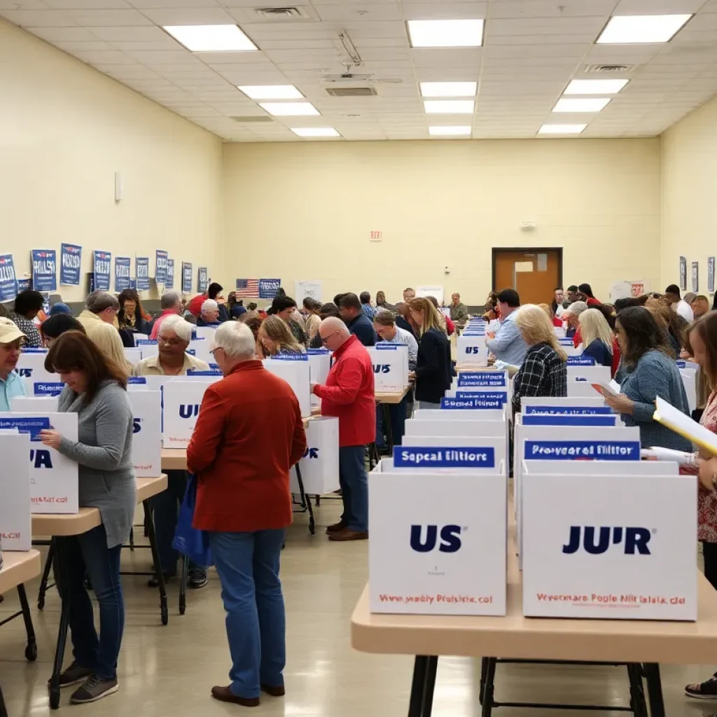 Virginia Special Elections Polling Station