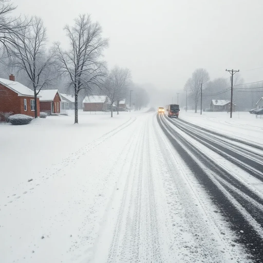 Winter Storm Cora Effects