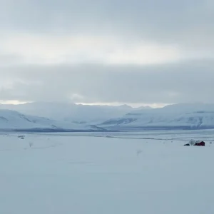 Alaskan Landscape After Plane Crash