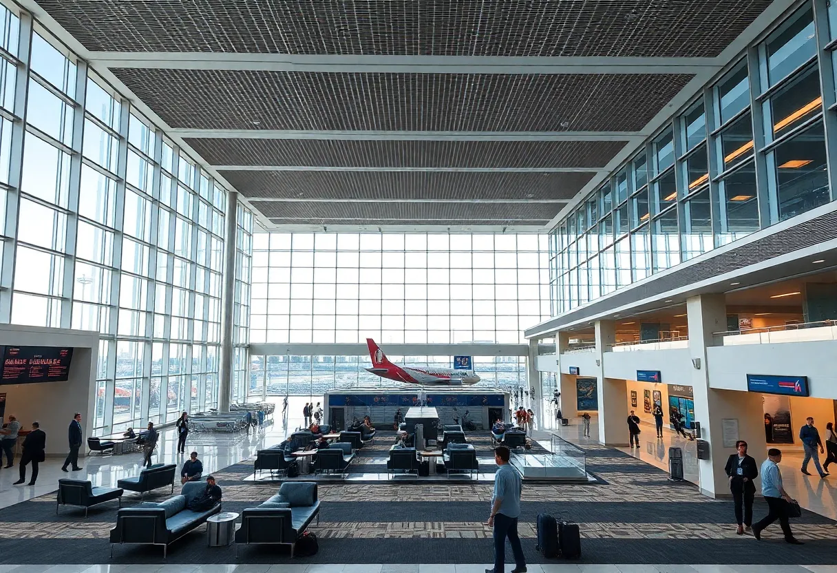 Rendering of the new Airside D at Tampa International Airport