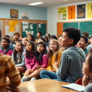 Motivational talk at Blake High School inspired by a Grammy winner