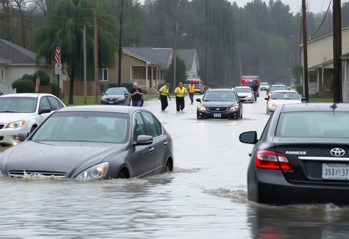 Flash Flooding in Southeastern States