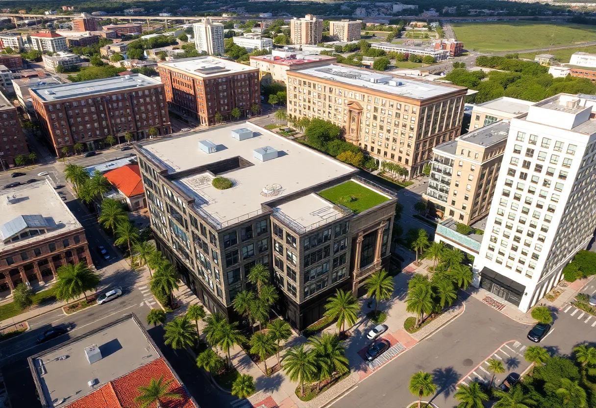 Rendering of Gasworx redevelopment in Ybor City