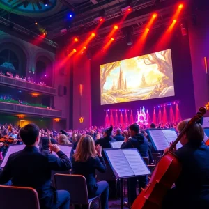 Audience enjoying the Harry Potter Film Concert