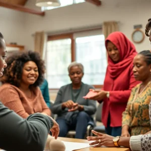 Community workshop for reentry program participants