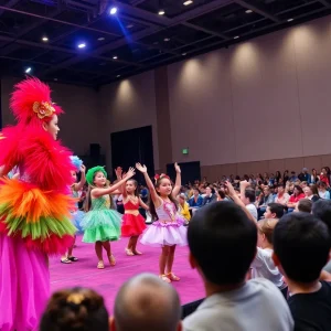 Local theater performers at the 2025 Junior Theater Festival