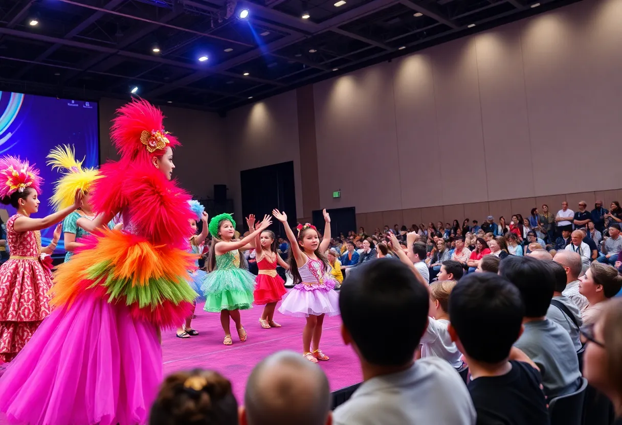 Local theater performers at the 2025 Junior Theater Festival