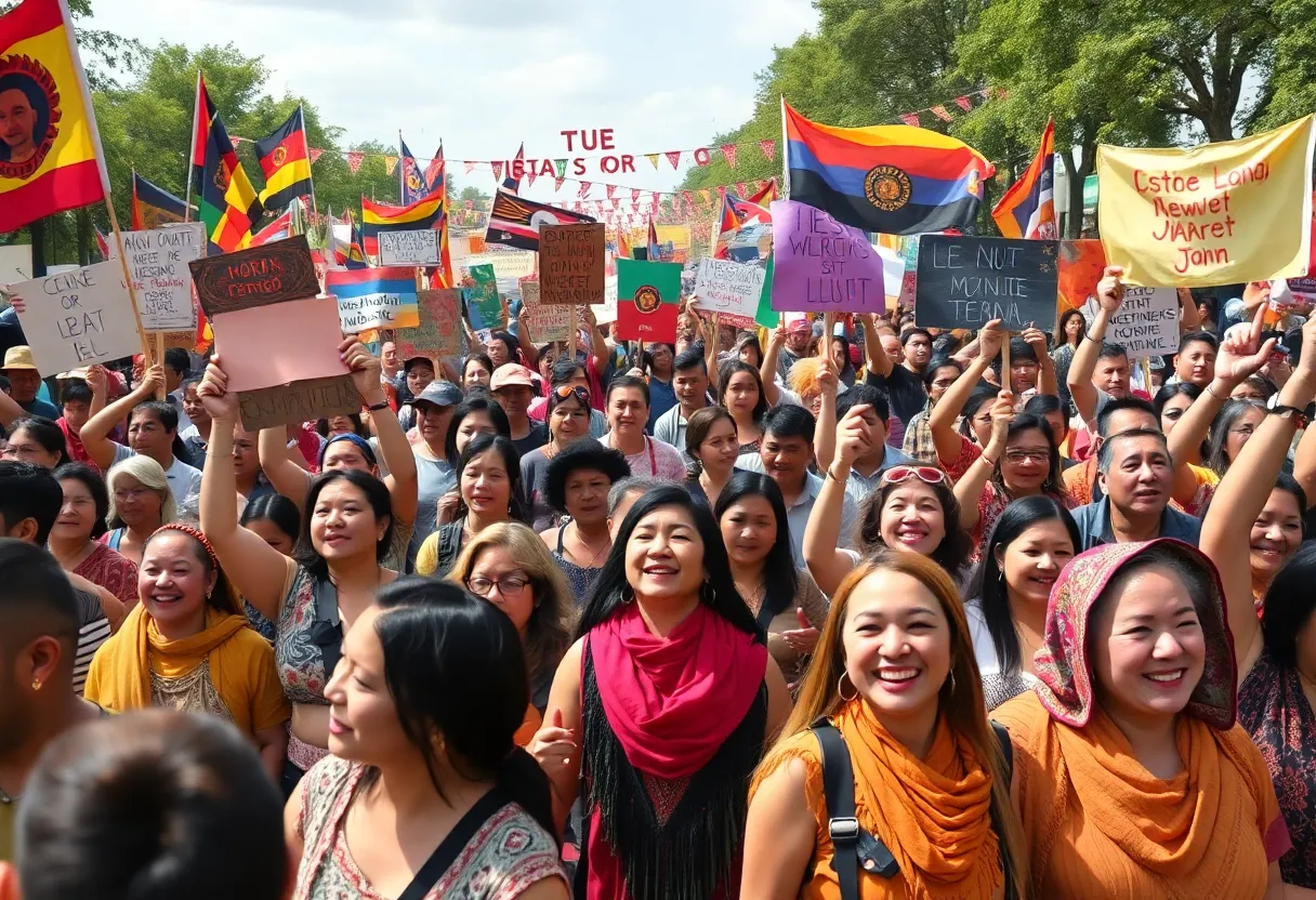 Celebration for Leonard Peltier's Release