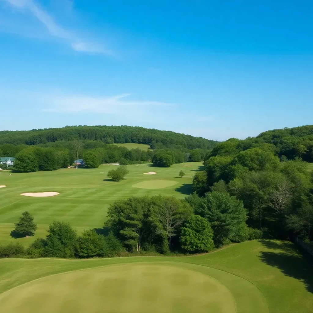 Scenic view of Pennyrile Forest Golf Course