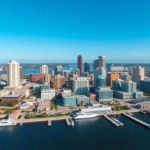 Vibrant skyline of Tampa Bay illustrating economic activity