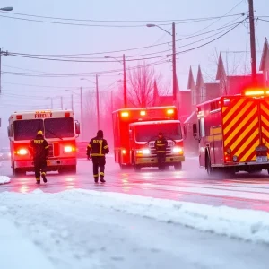 Severe Flooding Due to Winter Storm