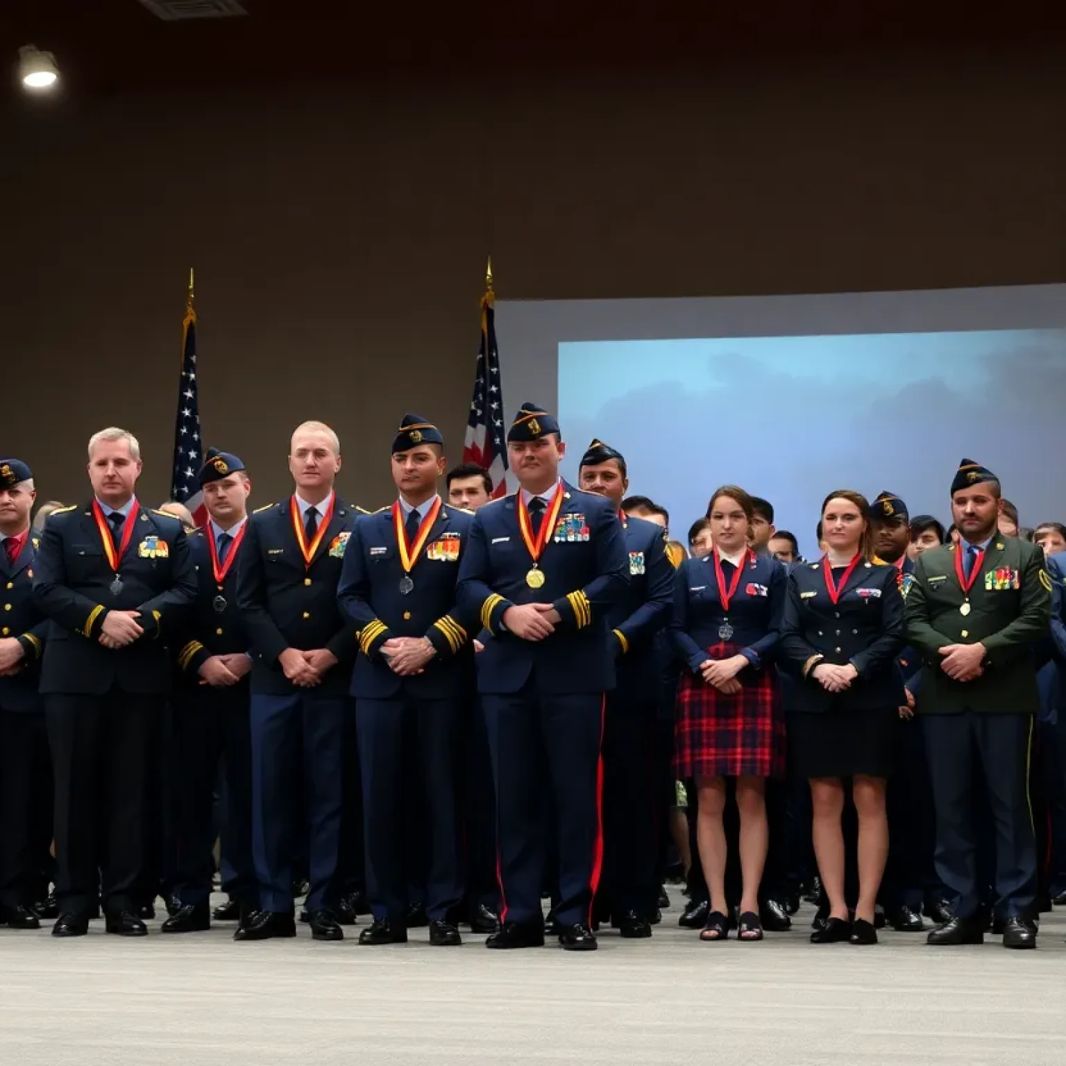 Ceremony honoring Bryan Stern with Medal of Honor Citizen Honors