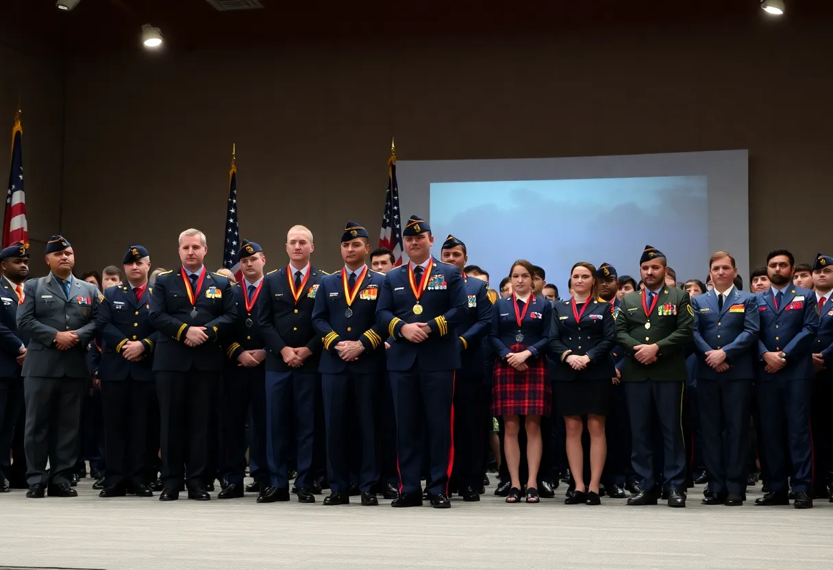 Ceremony honoring Bryan Stern with Medal of Honor Citizen Honors