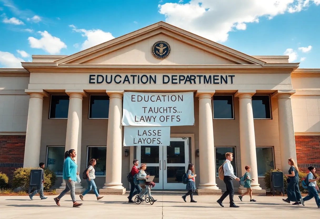 Education Department Layoffs