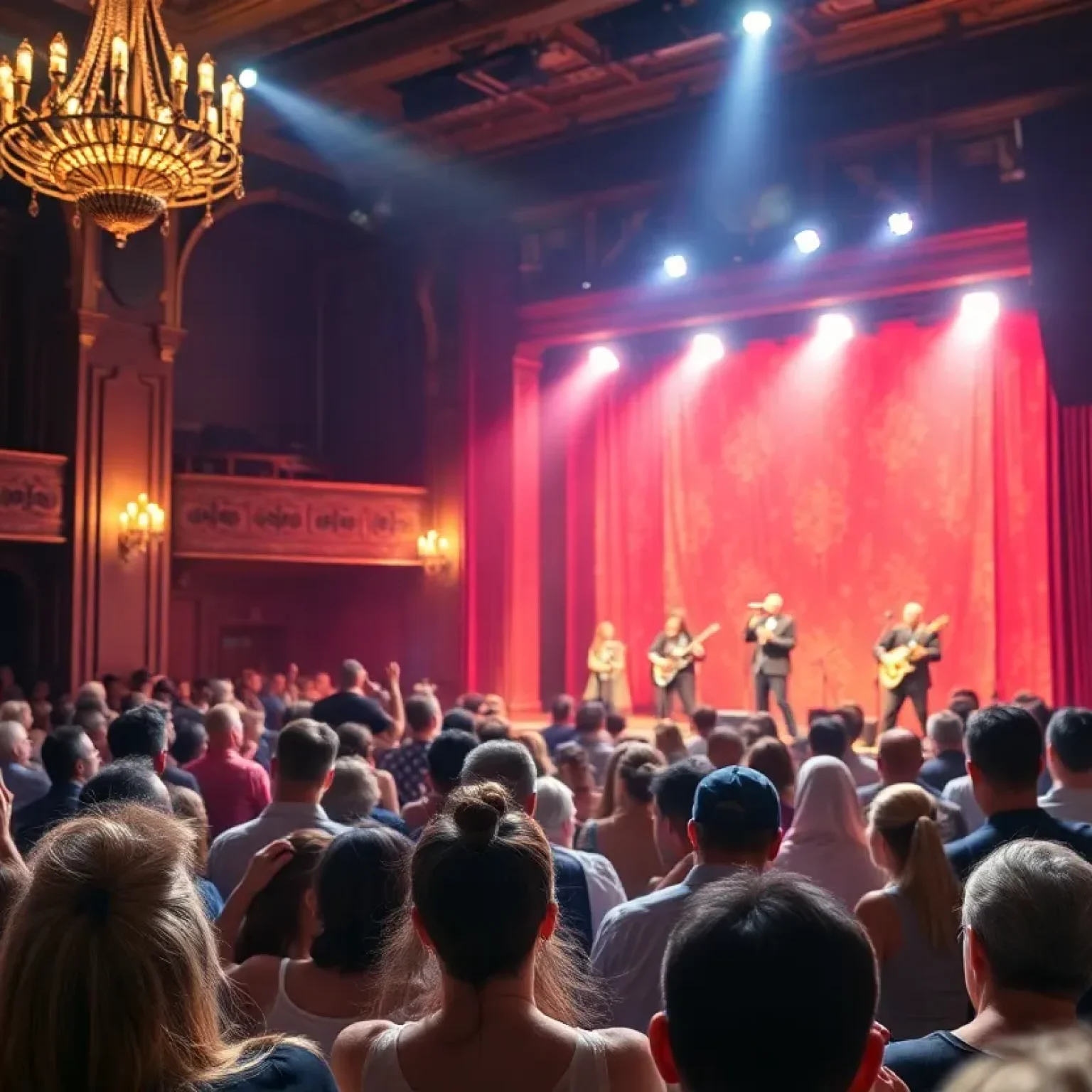 Jeremy Camp performing live concert at Tampa Theatre