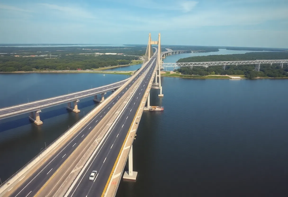 New Howard Frankland Bridge under construction