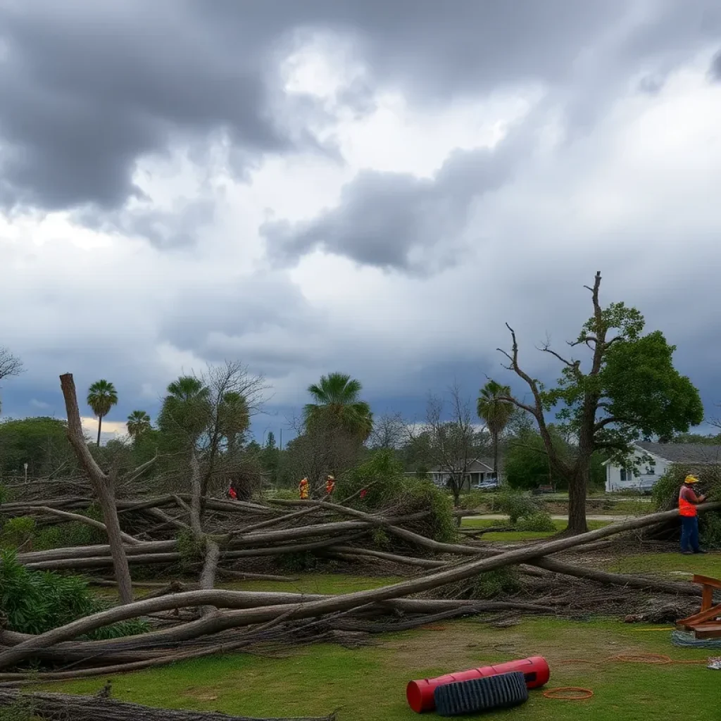 Severe Storm Impact in Central U.S.