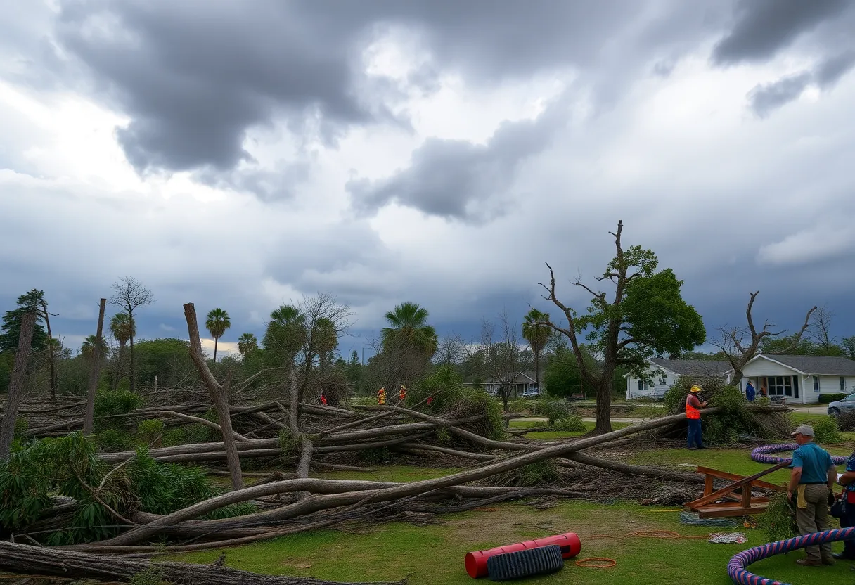 Severe Storm Impact in Central U.S.