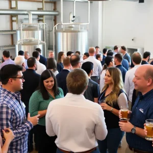 Networking event at 3 Daughters Brewing in Tampa Bay