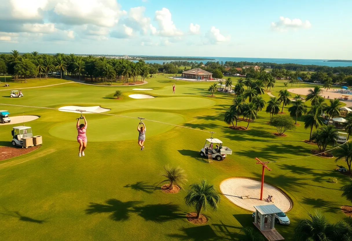 Construction and development at the former Wynn Golf Club site