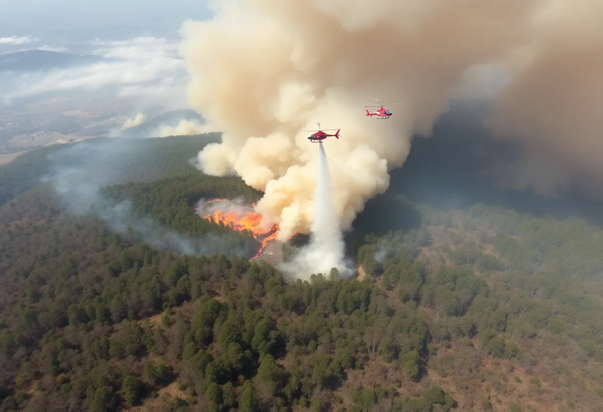 Wildfires in North Carolina