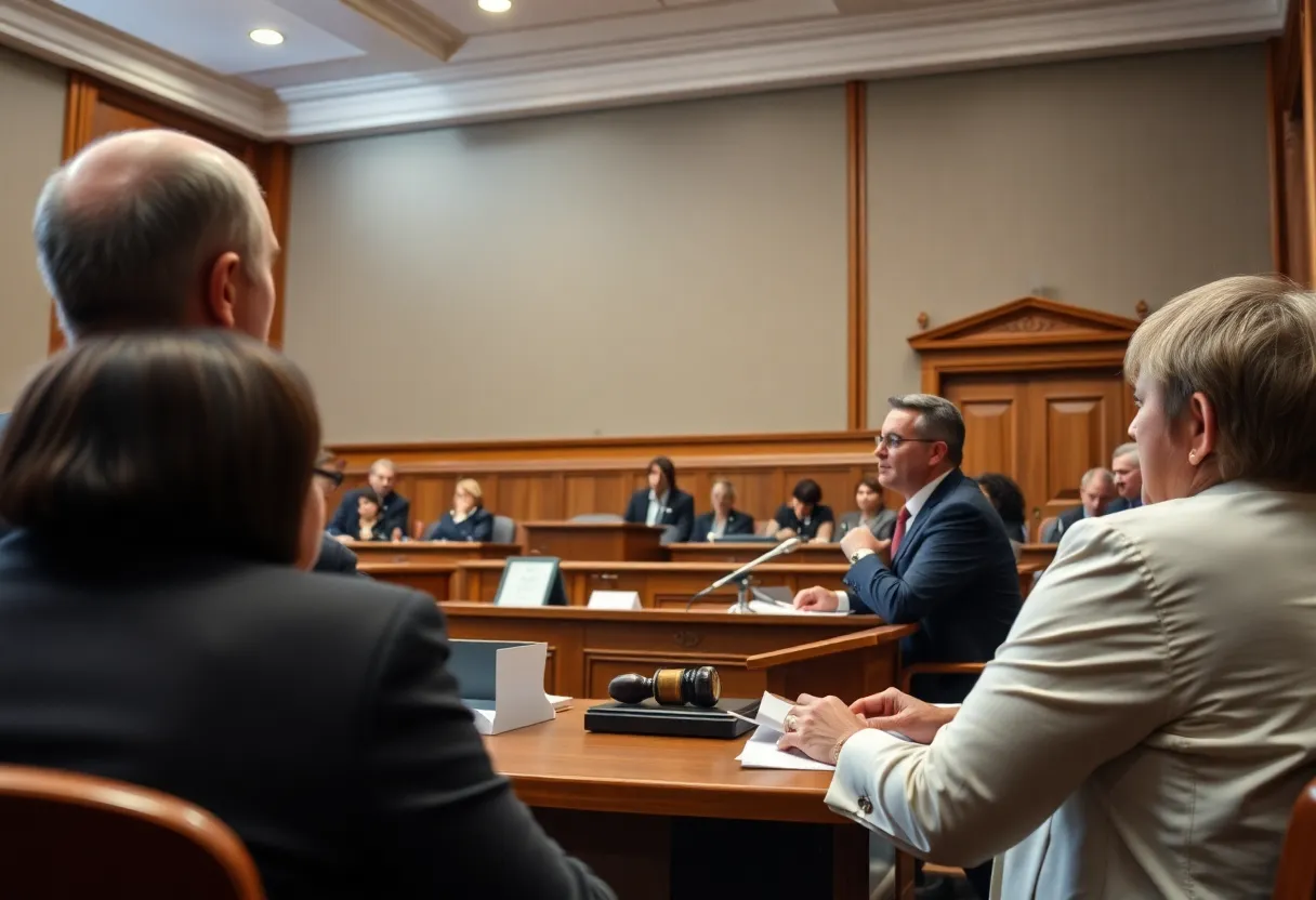 Courtroom Trial for Tyre Nichols Case