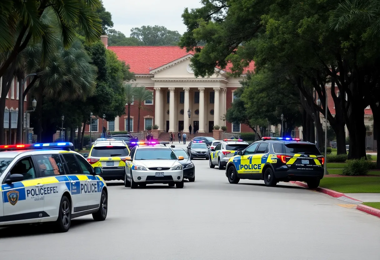 Tallahassee Campus Shooting Scene